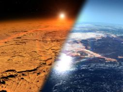 El viento solar y la radiación son la causa de que Marte es ahora un mundo desierto y helado. ESPECIAL / nasasearch.nasa.gov