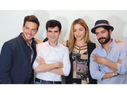 Vadhir Derbez, Christian Vázquez, Alfonso Dosal y Germán Valdéz protagonizan '3 idiotas'. INSTAGRAM / vadhird