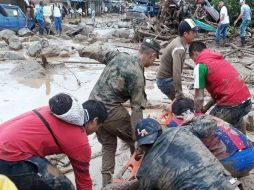 Según la Alcaldía de Mocoa, hay 75 heridos y un número indeterminado de desaparecidos. EFE /