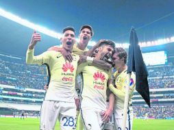 Oribe Peralta sacó las papas del fuego para el América, que venció a uno de los líderes del campeonato. MEXSPORT / B. Maldonado