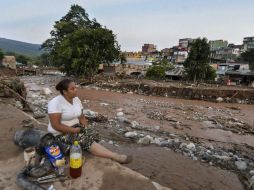 El panorama que se aprecia en la zona del desastre es desolador. AFP / L. Robayo