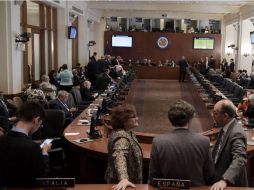 Bolivia había cancelado el encuentro de este lunes argumentado que no había sido propiamente consultada. EFE / L. Nolly