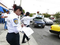 Elementos del cuerpo especial de inspección al transporte público emprendieron un operativo especial este jueves. EL INFORMADOR / ARCHIVO