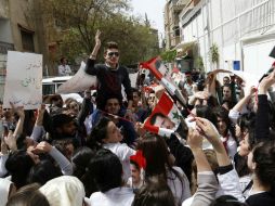 El bombardeo estadounidense contra el régimen es el primero desde que comenzara la guerra, en marzo de 2011. EFE / Y. Badawi