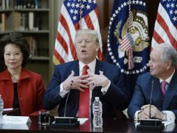 La administración Trump se encuentra ansiosa por iniciar negociaciones sobre el acuerdo, una de sus promesas de campaña. EFE / O. Douliery