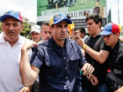Capriles asegura que si el pueblo está de acuerdo con su inhabilitación, presentará su renuncia. ESPECIAL / Xinhua
