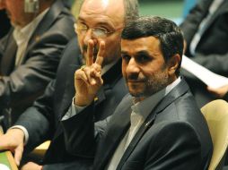 Seguidores de Ahmadineyad llamaron a una concentración frente a su casa el viernes para pedirle que se presentara a las elecciones. NTX / ARCHIVO