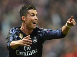 Cristiano Ronaldo anota los dos goles del Real Madrid. AFP / C. Stache