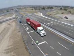 Un tercer tramo del Macrolibramiento estará en funcionamiento en julio próximo, serán entre 30 y 35 kilómetros. ESPECIAL / SCT