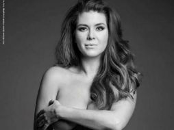 Alicia Machado aparece en un promocional en el que luce su cuerpo desnudo. INSTAGRAM / machadooficial