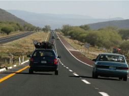 La carretera Lagos de Moreno-Guadalajara con ramal a Yahualica es la vía jalisciense con más accidentes. EL INFORMADOR / ARCHIVO