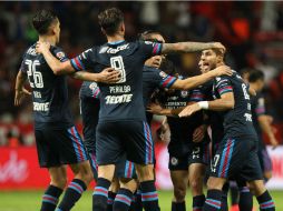 La victoria pone al Cruz Azul en el sitio 14 de la tabla. EFE / A. Cruz