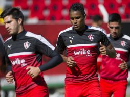 Para Fidel Martínez (centro), Atlas se vio fuerte ante Pumas, pero para asegurar un lugar en la Liguilla es necesario no relajarse. MEXSPORT / C. De Marchena