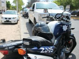 La camioneta fue interceptada en los cruces de las avenidas Tepeyac y Copérnico. ESPECIAL /