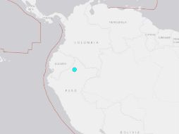 El sismo es percibido con una intensidad fuerte por los habitantes de Pastaza y de Iquitos. ESPECIAL / earthquake.usgs.gov/