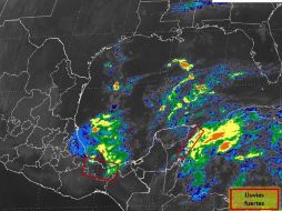 Según dijo la Conagua en Twitter, hay un 70% de probabilidad de que se desarrolle. Exhortan a mantenerse informados. ESPECIAL / smn.conagua.gob.mx