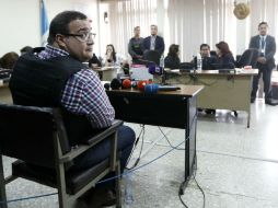 Durante la audiencia de ayer, Javier Duarte ya no se mostró tan sonriente. SUN / L. Cortés