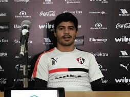 ''Quien esté en mejor posición debe estar preparado para hacer el gol y aprovechar la oportunidad'', dice el jugador. TWITTER / @atlasfc