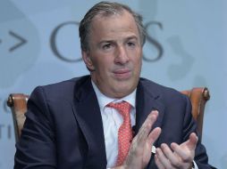 El funcionario anunció que EU y México acordaron capitalizar el Banco Norteamericano de Desarrollo e integrarlo con la BECC. EFE / L. Nolly