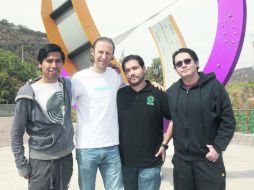 Promotor. Rodrigo Padilla (playera blanca), impulsor y fundador de la empresa Happinss. EL INFORMADOR / M. Vargas