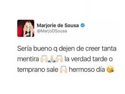El comentario fue tomado por usuarios en la red social como una respuesta a Gil. INSTAGRAM / marjodsousa