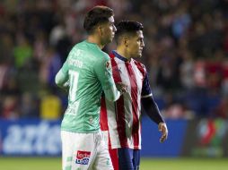 Jesús Sánchez (D) podrá alinear de inicio ante los Panzas Verdes. MEXSPORT / ARCHIVO