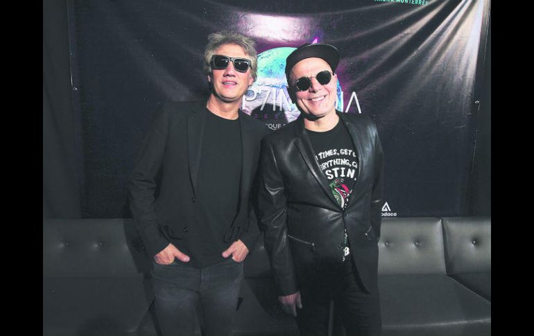 Artistas. Charly Alberti y Zeta Bosio durante la presentación. EL INFORMADOR / E. Barrera