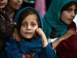 Las incursiones aéreas en zonas civiles y la detonación de minas ocultas afectan principalmente a los pequeños. AFP / ARCHIVO