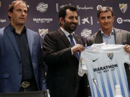Abdullah Al-Thani (C) afirma que no se arrepiente de sus palabras. ESPECIAL / www.malagacf.com