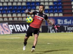 ''Juegue quien juegue lo importante es que el equipo esté arriba y que todos jalemos hacia el mismo lugar'', dijo el arquero Fraga. MEXSPORT / ARCHIVO