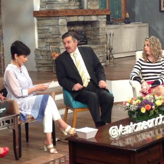 Jorge Ortiz de Pinedo visita TV Azteca
