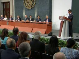 Este viernes, Peña Nieto entrega reconocimientos a miembros del servicio exterior por 25 años de servicio. TWITTER / @PresidenciaMX