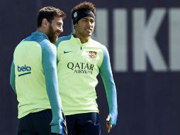 Messi y compañía quieren volver con tres puntos de la casa del equipo blanquiazul. EFE / A. García