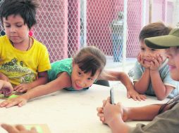 Diversión. Para festejar su día, los niños participaron en diversos talleres. ESPECIAL /