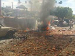 El viernes la explosión de una camioneta que transportaba pólvora en Chiquilistlán dejó dos menores y un adulto fallecidos. ESPECIAL /