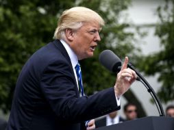 El equipo de Donald llegó a apuntar a los servicios secretos británicos como responsables del espionaje. EFE / J. Lo Scalzo