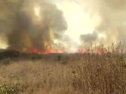 Incendios en La Primavera y el cerro de Totoltepec afectan a la ZMG. TWITTER / @PCJalisco