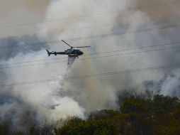 En el operativo participan 500 elementos y brigadistas de los tres niveles de gobierno. SUN /