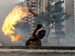 La ola de protestas en Venezuela ha dejado un saldo de 31 muertos desde el 1 de abril. AFP / F. Parra