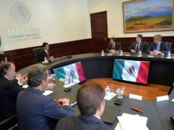 Peña Nieto se reunió este con una delegación del Comité para la Protección a Periodistas. TWITTER / @pressfreedom