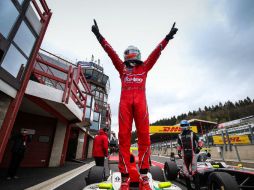 'Éste es mi circuito favorito', afirma Celis sobre la histórica pista belga. TWITTER / @FonsoCelisJr