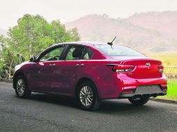 El nuevo Kia Rio Sedán 2018 presenta un diseño sencillo que supera las expectativas. EL INFORMADOR / C. Cerda