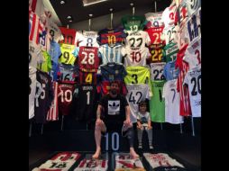 Usuarios han mostrado su admiración por lo amplia que se aprecia la colección y por los nombres y equipos que resaltan a primera vista. INSTAGRAM / @leomessi