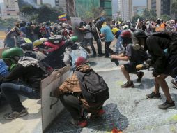 Recientemente, Estados Unidos advirtió que el gobierno de Maduro sigue en una trayectoria de colisión con el pueblo. AP / F. Llano