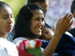 A esta mujer indocumentada, la revista Time la nombró una de las 100 personas más influyentes en abril pasado. AP / D. Zalubowski