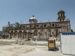 La tuneladora recientemente pasó por el Templo de San Francisco. EL INFORMADOR / ARCHIVO