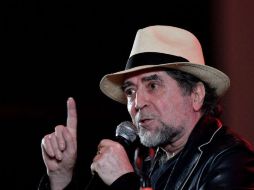 El próximo jueves 18 de mayo, Joaquín Sabina ofrecerá un concierto en el Auditorio Telmex promocionando su nuevo álbum. AFP / Y. Cortez