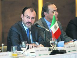 Luis Videgaray, secretario de Relaciones Exteriores. NTX / ARCHIVO