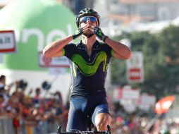 Izaguirre logró este sábado por primera vez un triunfo parcial en una gran carrera por etapas. AFP / L. Benies