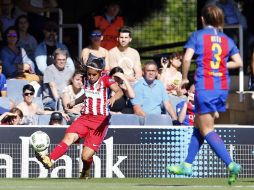 Robles podría contribuir a la obtención del primer título del 'Atleti' femenino. TWITTER / @AtletiFemenino